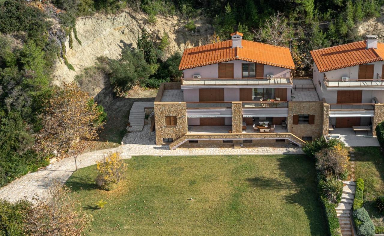 Seagrove, Beachfront Villa In Possidi #Feelslikehome Skála Foúrkas Exterior foto